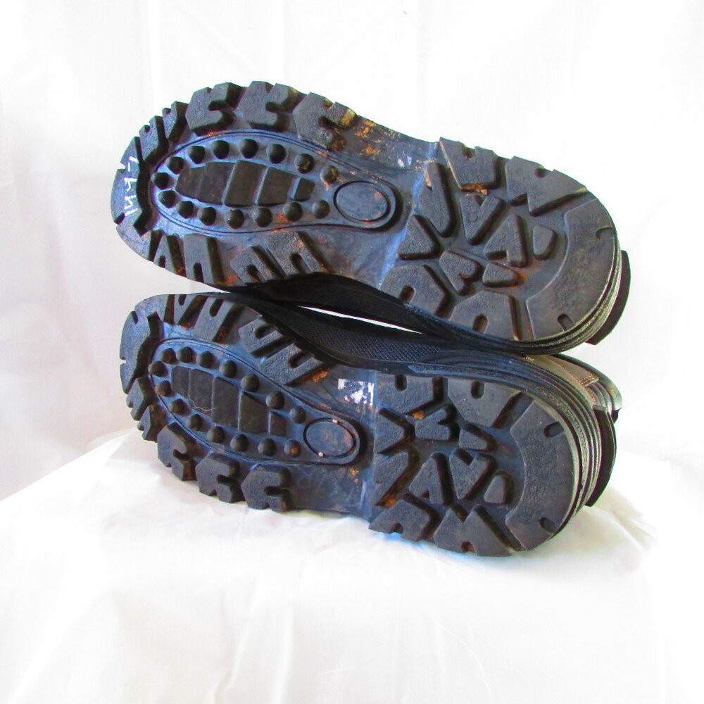 Crater Ridge Men's Brown and Black Rain & Snow Boots - Picture 4 of 4